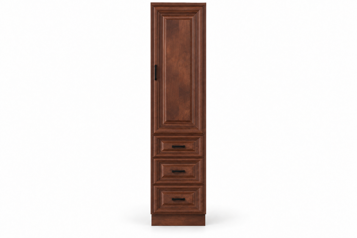 Linen Cabinet with Drawers
