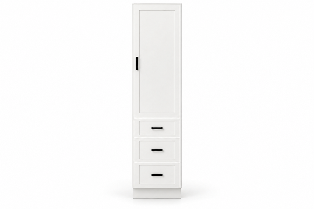 Linen Cabinet with Drawers