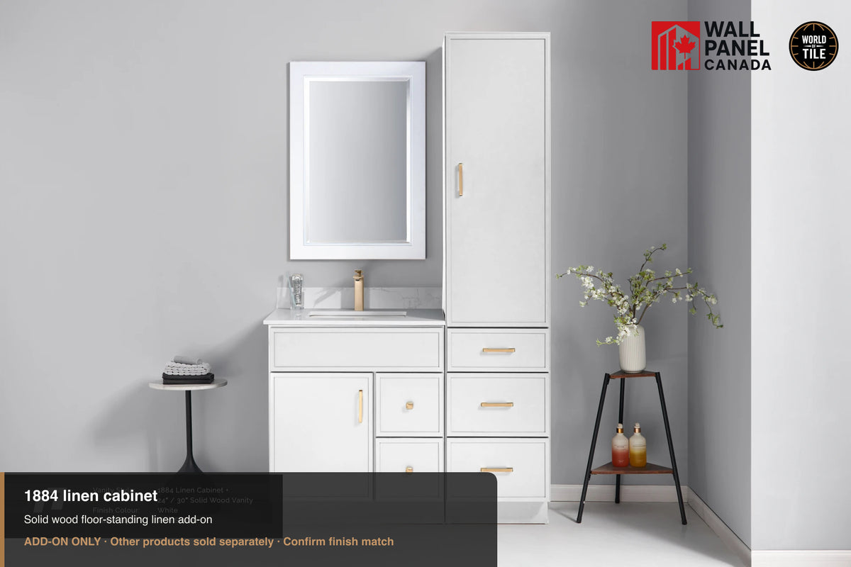 Linen Cabinet with Drawers