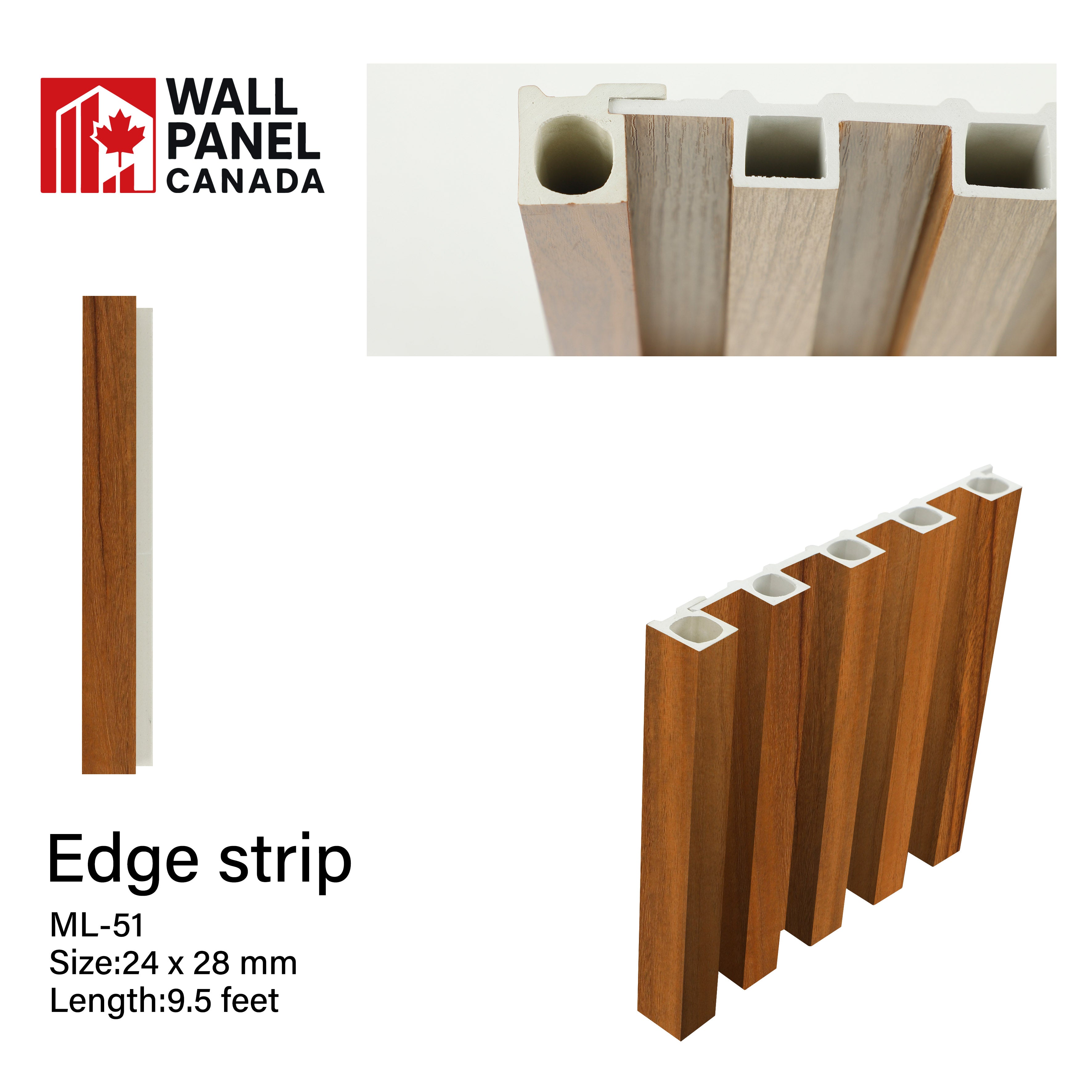 WPC End Trim ROME BEIGE ML051