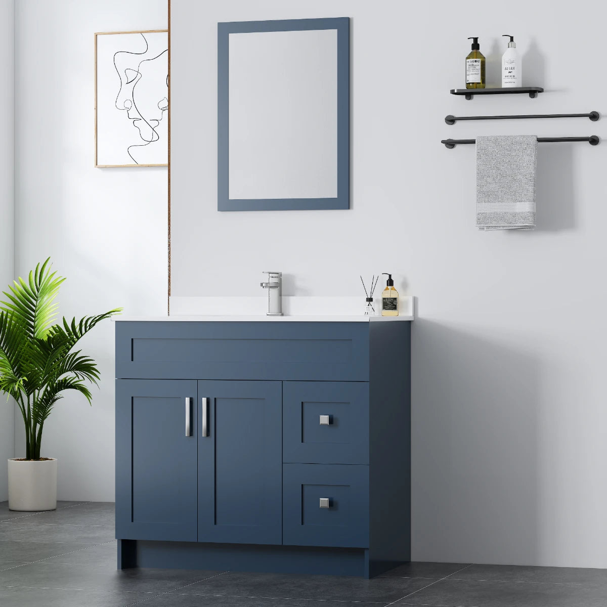 36" MDF Vanity