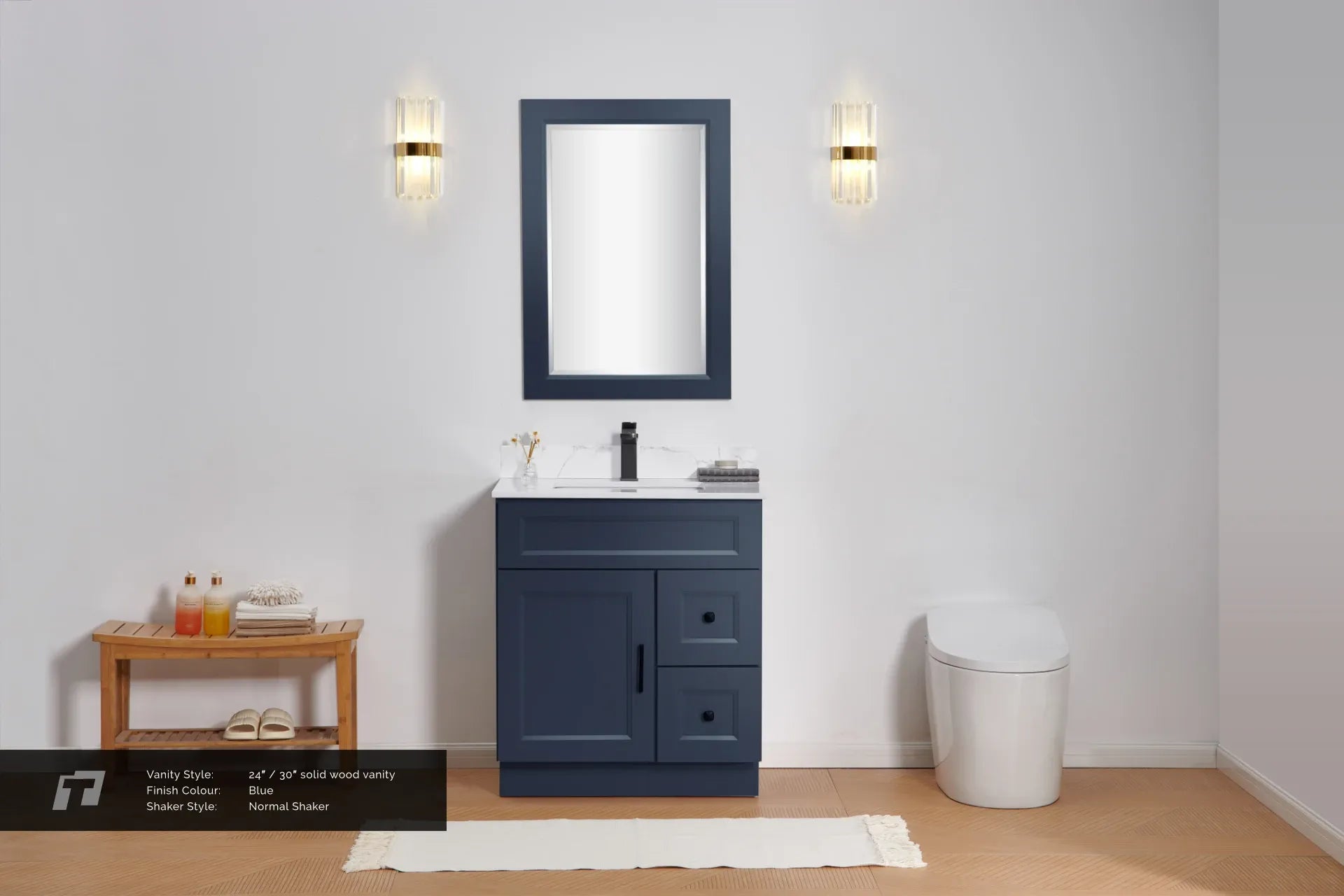 30" Solid Wood Vanity