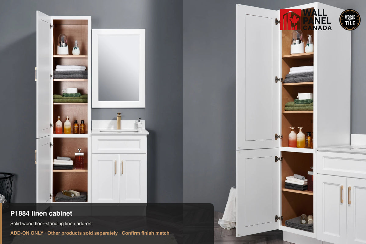 Linen Cabinet with Doors