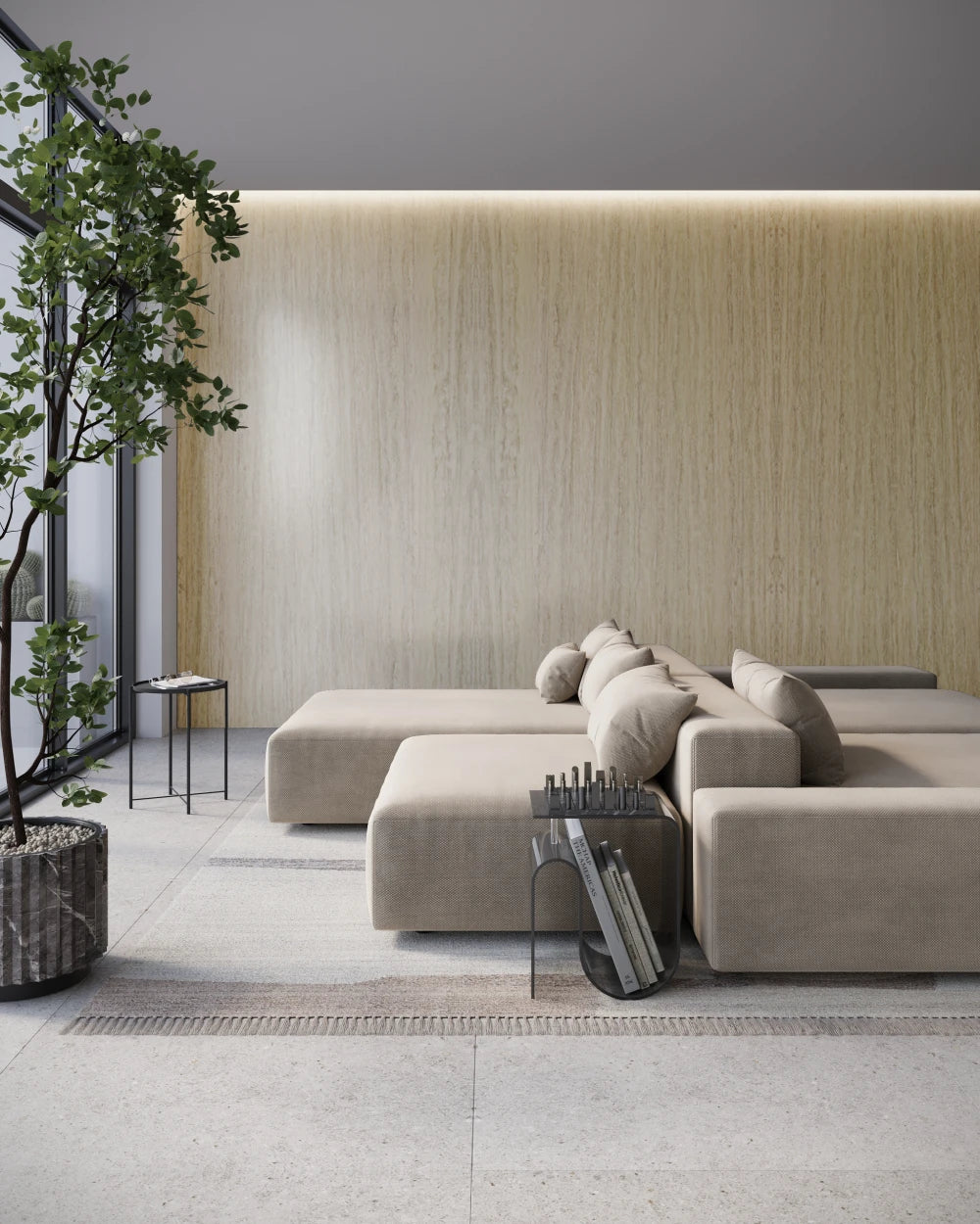 TRAVERTINO CREMO 4X10