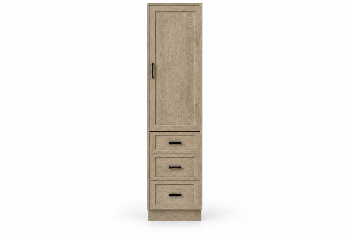 Linen Cabinet with Drawers