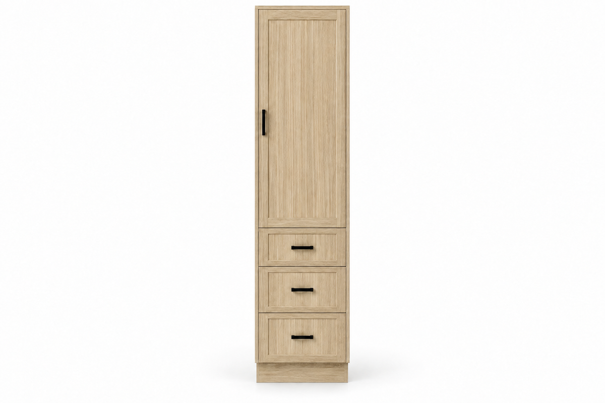Linen Cabinet with Drawers