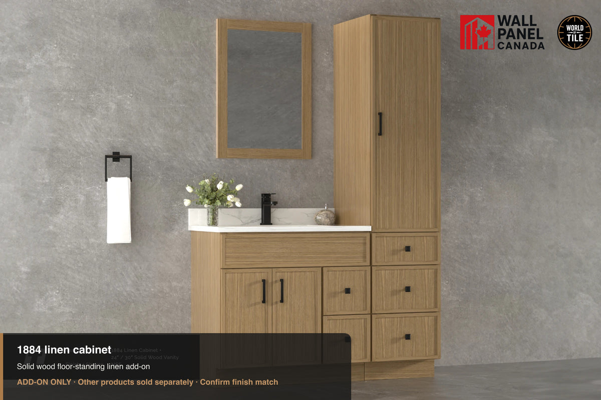 Linen Cabinet with Drawers