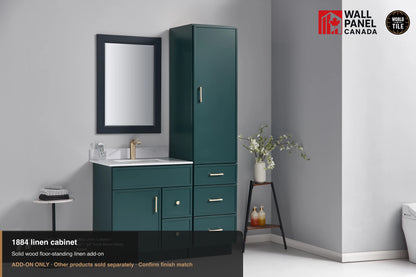 Linen Cabinet with Drawers