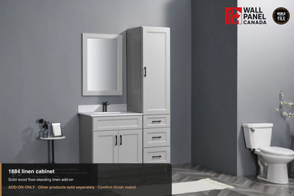 Linen Cabinet with Drawers
