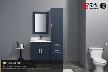 Linen Cabinet with Drawers