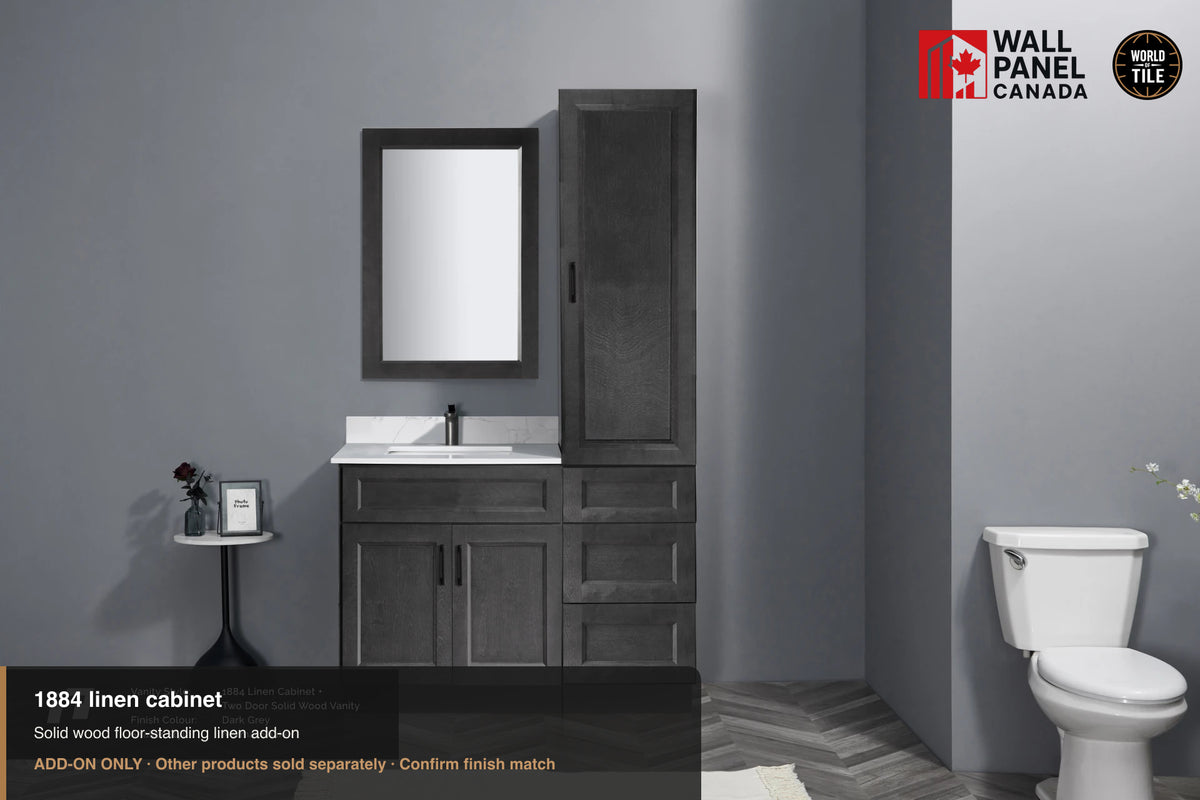 Linen Cabinet with Drawers
