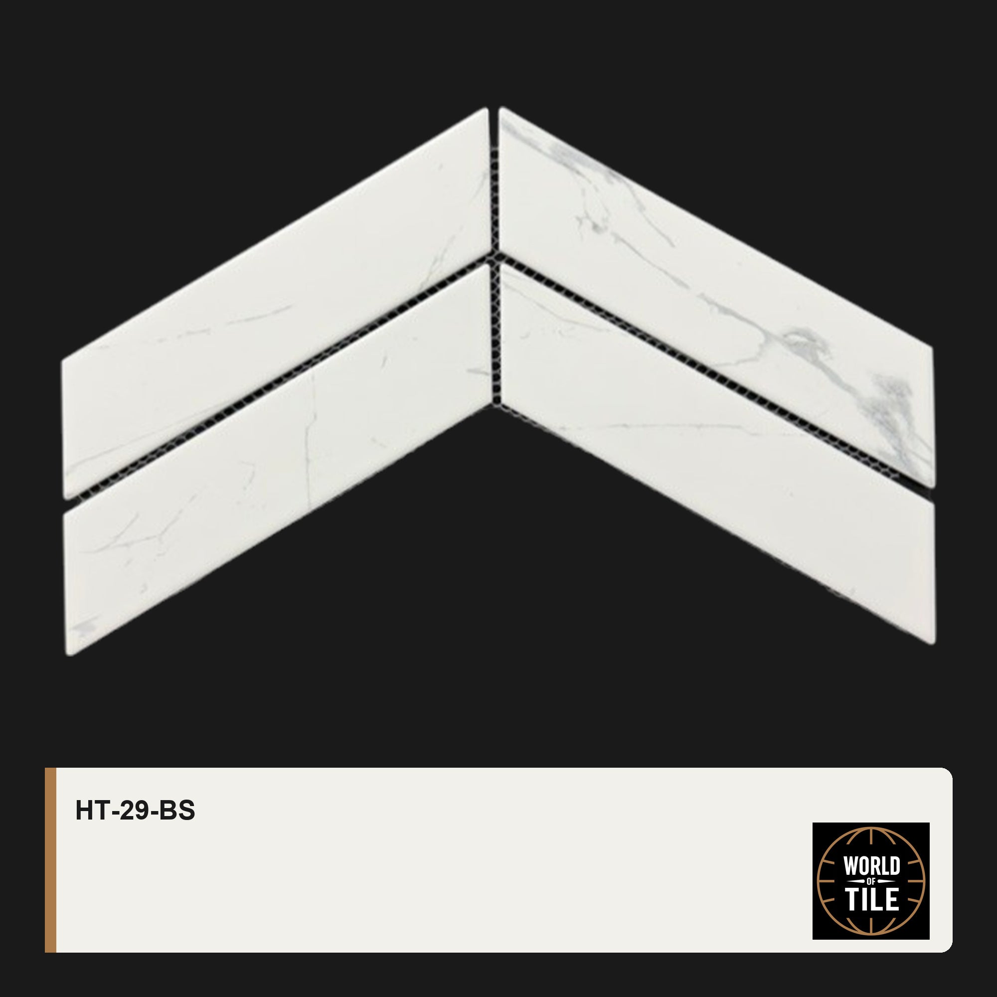 Carrara Marble Chevron Mosaic mosaic tile