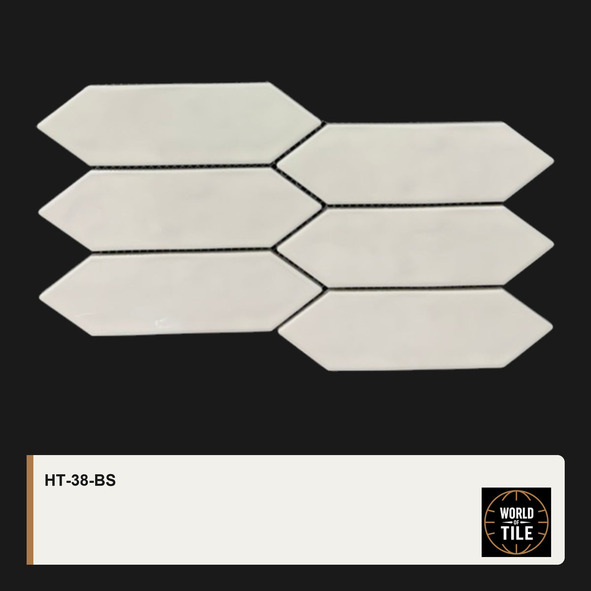 White Marble Picket Mosaic mosaic tile