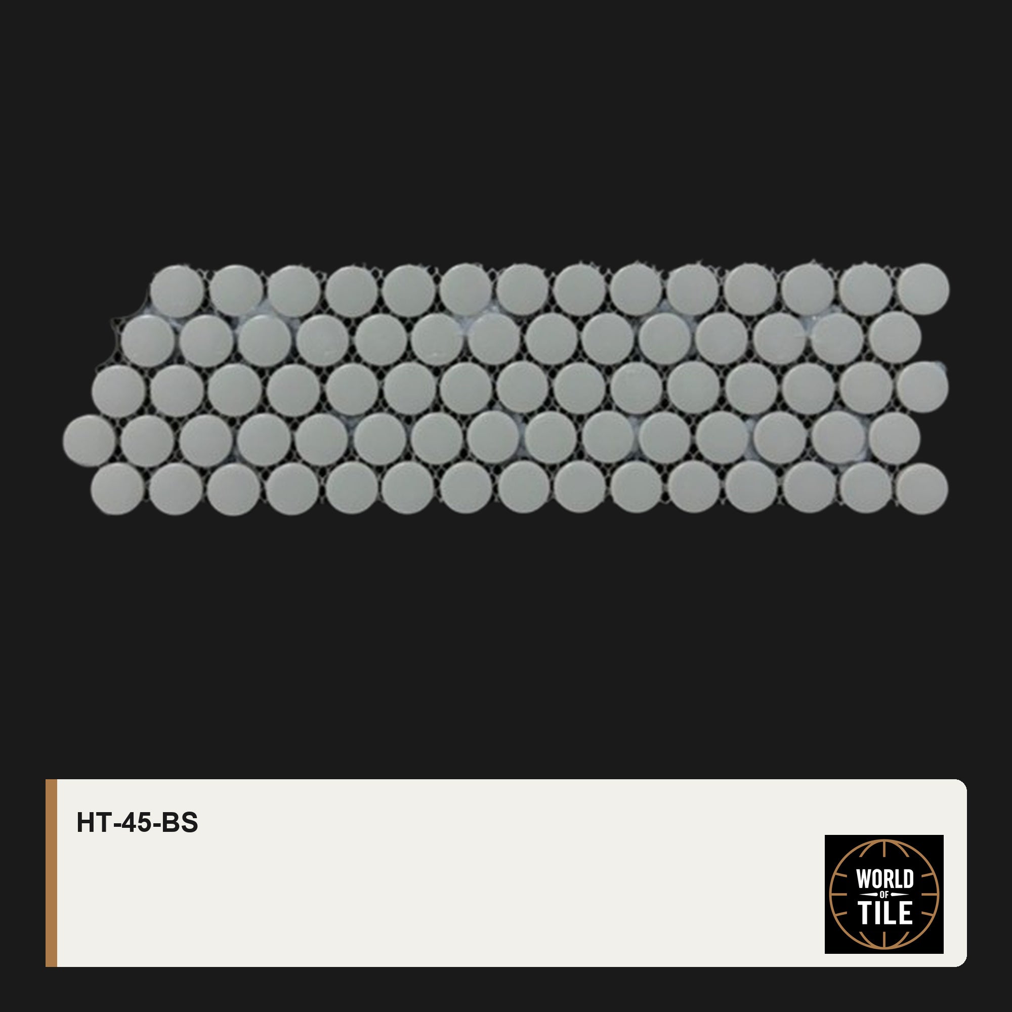 Grey Penny Round Mosaic mosaic tile