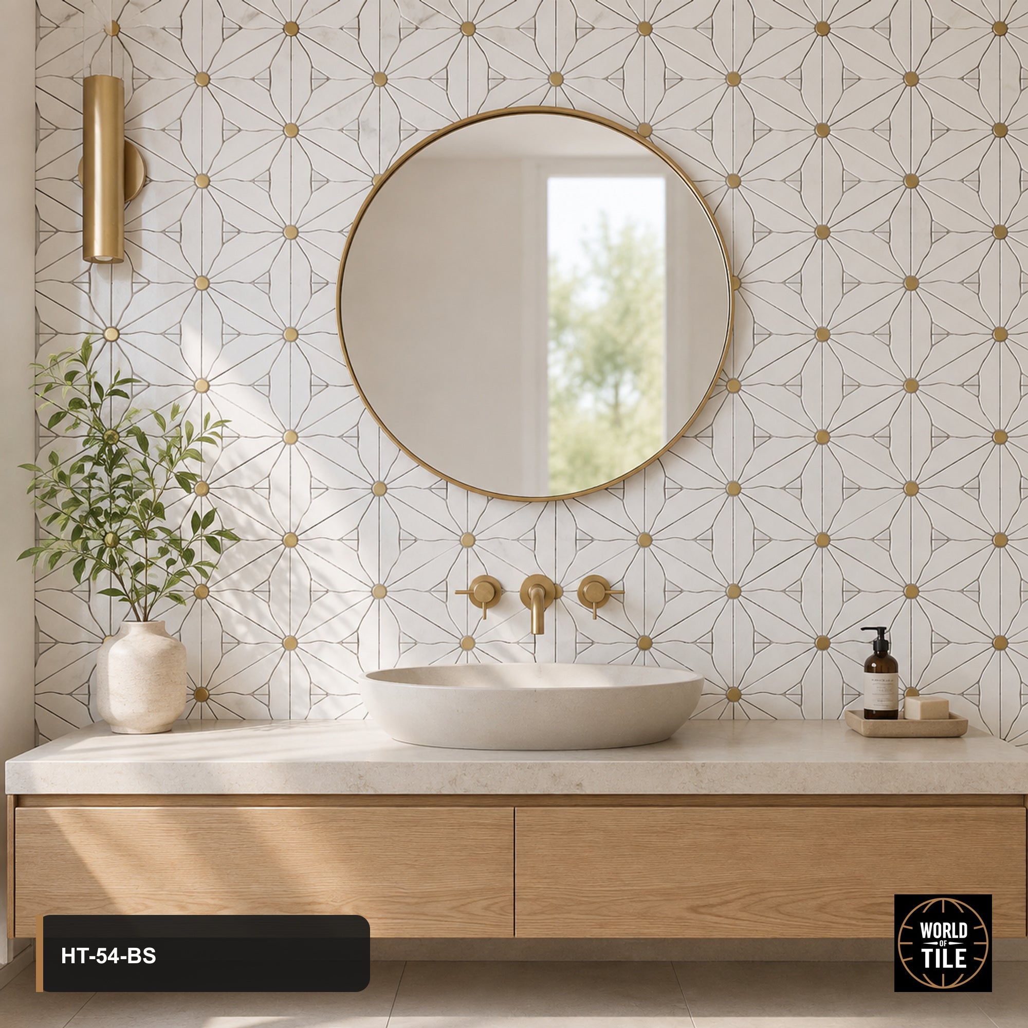 HT-54-BS Mosaic Backsplash