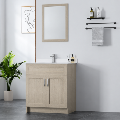 30" Two-Door MDF Vanity