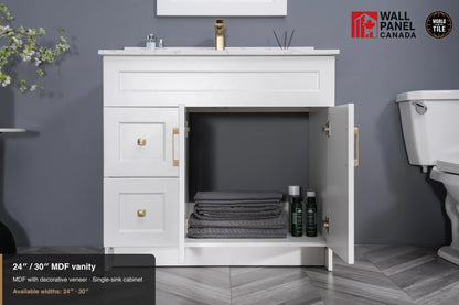 30" MDF Vanity