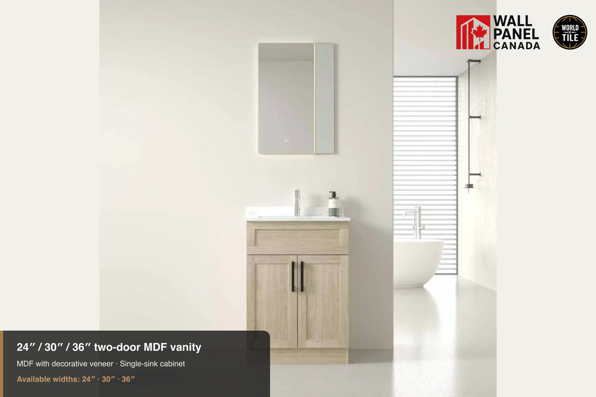 30" Two-Door MDF Vanity