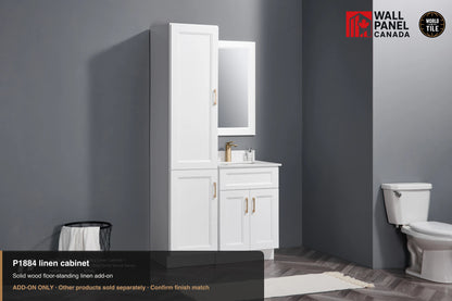 Linen Cabinet with Doors