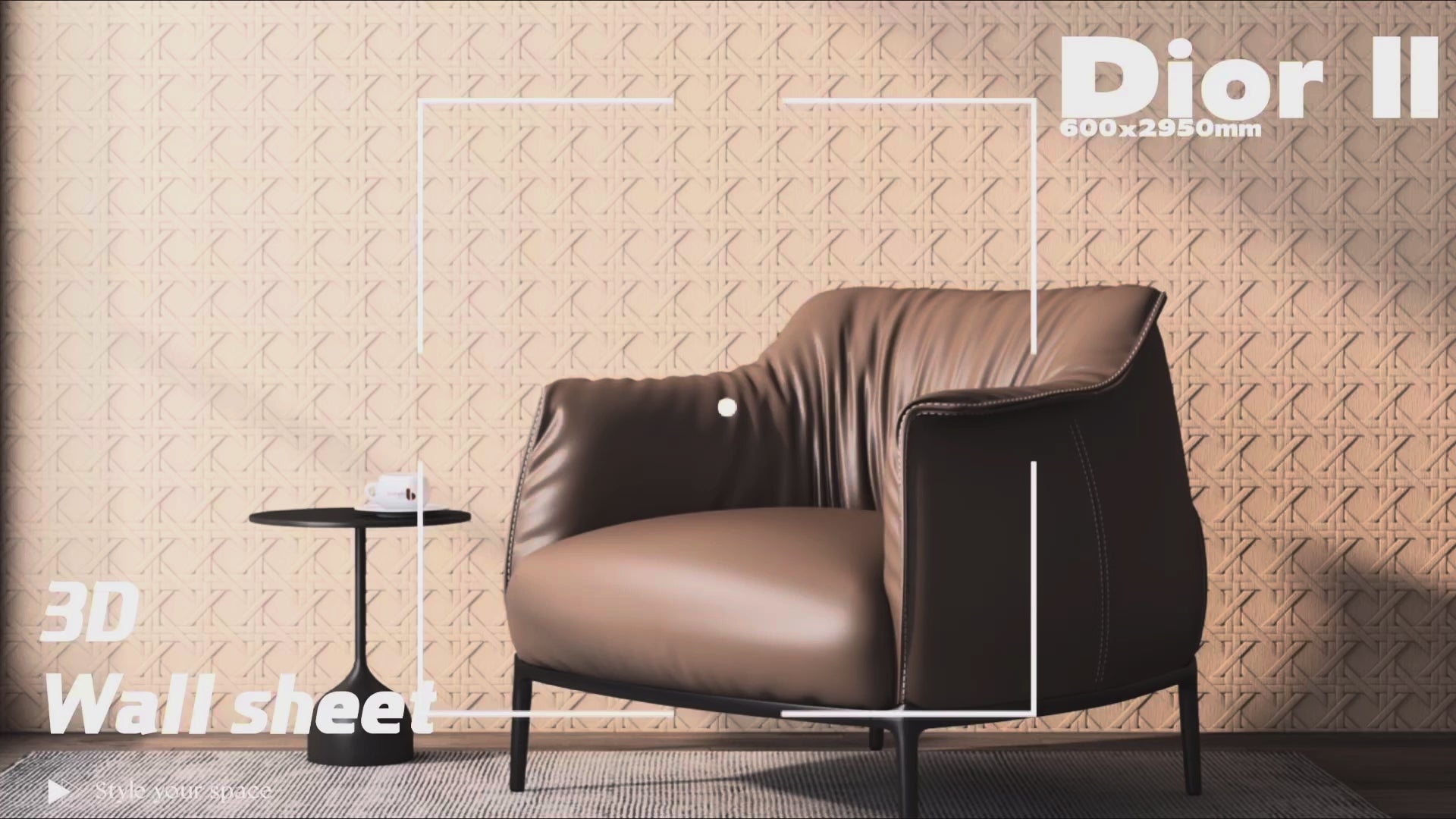 Load video: Shop premium 3D wall panel sheets in Canada at Wall Panel Canada. Modern, lightweight, and easy-to-install decorative wall panels—perfect for accent walls, living rooms, bedrooms, and commercial interiors.